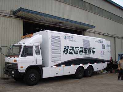 發(fā)電車租賃實況